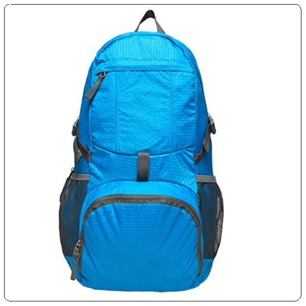 Portable Lighweight Waterproof unisex ripstop nylon foldable backpack